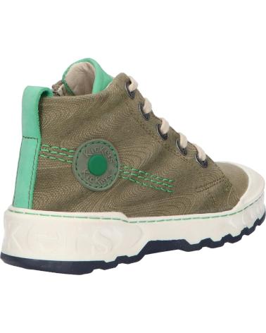 Deportivas de Niña y Niño KICKERS 894810-30 KICKRUP 201 KAKI GRIS