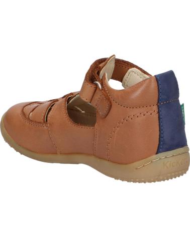 Zapatos de Niño KICKERS 894630-10 GAKICK 116 CAMEL MARINE