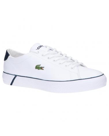Man Trainers LACOSTE 41CMA0014 GRIPSHOT 042 WHT-NVY