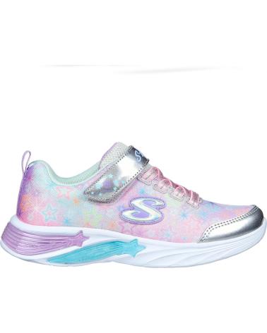 Sportivo SKECHERS  per Bambina CALZADO MARCA MODELO LIGHTED GORE STRAP SNEAKER W- STAR TECH  MULTICOLOR