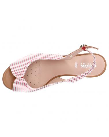 Sandalen GEOX  für Damen D15N7A 01043 D SOLEIL  C0212 RED-SAND