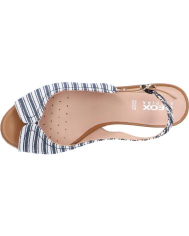 Sandalen GEOX  für Damen D15N7A 01043 D SOLEIL  C4211 NAVY-WHITE