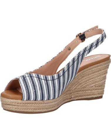 Sandalen GEOX  für Damen D15N7A 01043 D SOLEIL  C4211 NAVY-WHITE