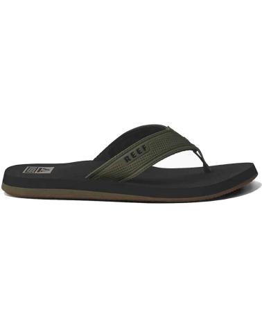 REEF CHANCLAS THE LAYBACK BLACK OLIVE NEGRO V MULTICOLOR