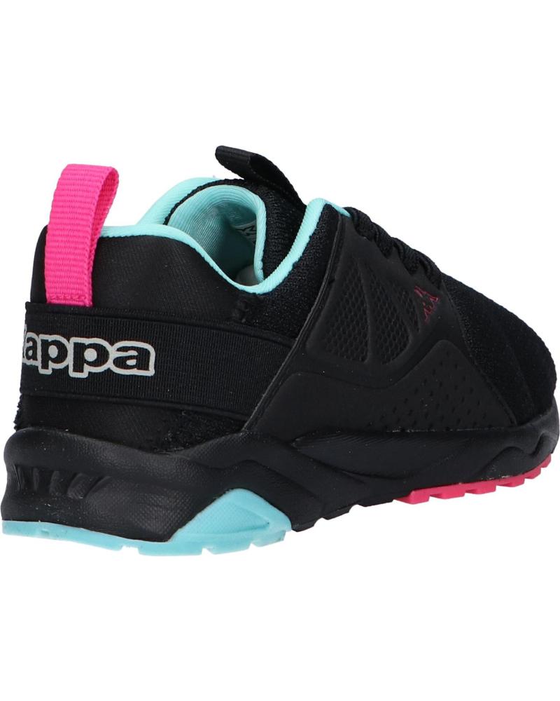 Sneakers fucsia da bambina Kappa da ginnastica con veclro e lacci