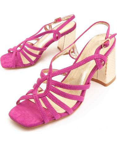 Woman Sandals MONTEVITA SANNDAREY13  FUXIA