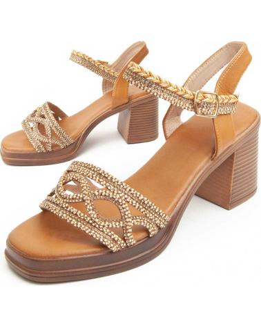 Woman Sandals MONTEVITA GEMIS  BROWN