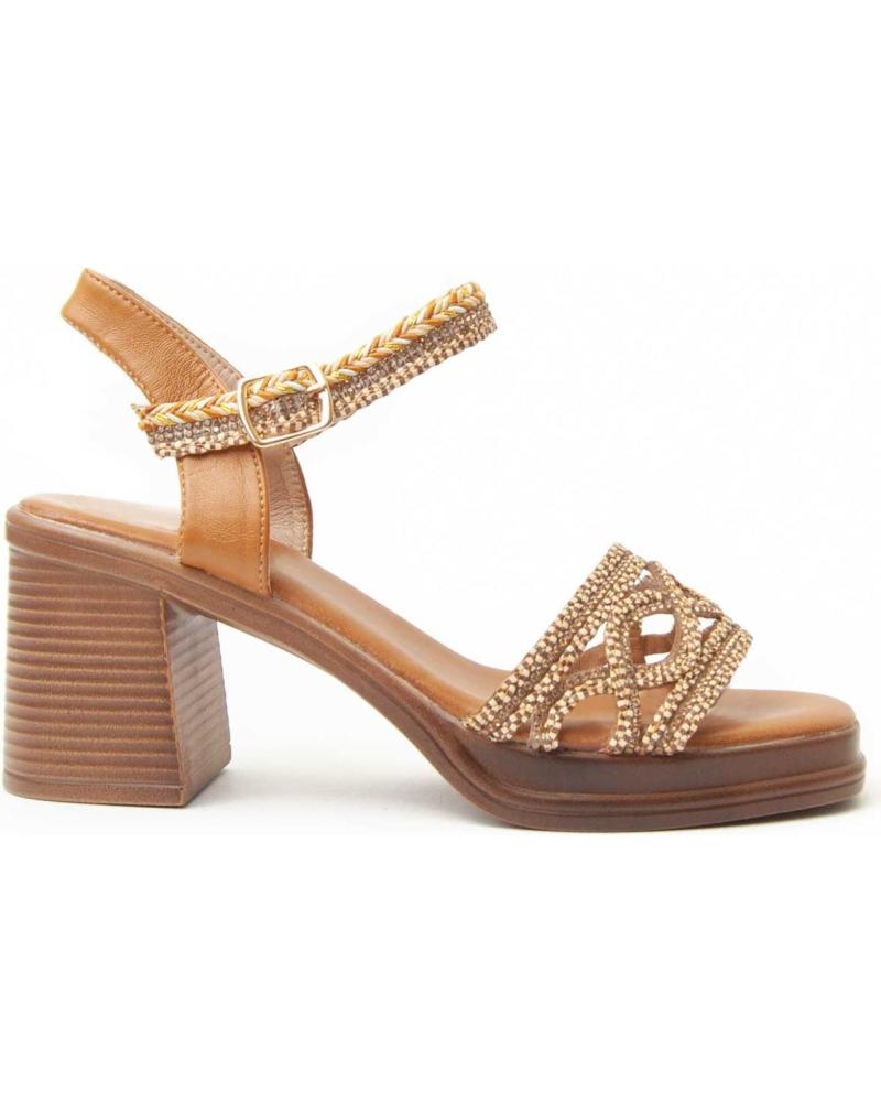 Woman Sandals MONTEVITA GEMIS  BROWN