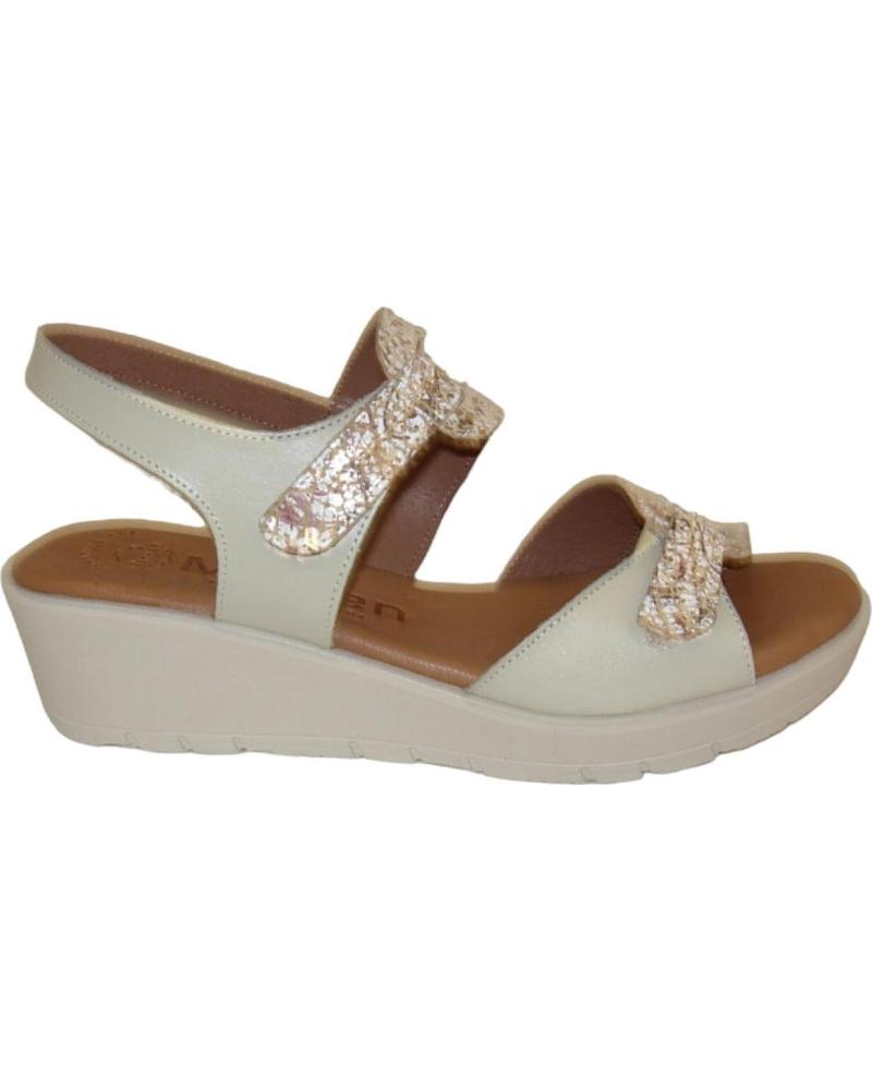 Sandalias MAWEN  de Mujer SANDALIA CUNA MUJER  BEIGE