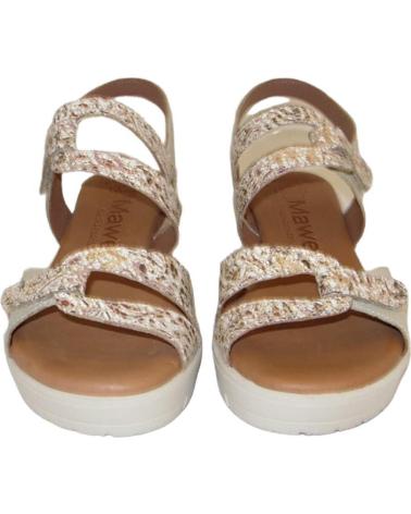 Sandalias MAWEN  de Mujer SANDALIA CUNA MUJER  BEIGE