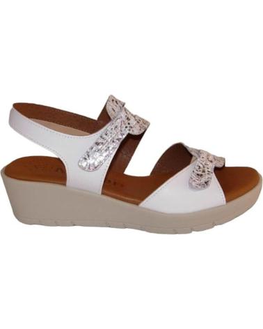 Sandalen MAWEN  für Damen SANDALIA CUNA MUJER  BLANCO