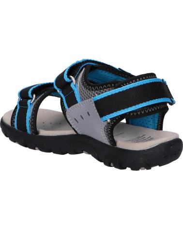 Sandalias GEOX  de Niño J1524A 014CE J SANDAL STRADA  C2276 DK GREY-LT BLUE