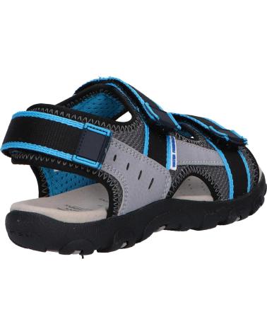 Sandalias GEOX  de Niño J1524A 014CE J SANDAL STRADA  C2276 DK GREY-LT BLUE
