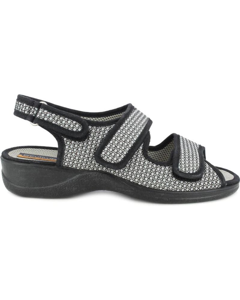 Sandalias D`CUTILLAS  de Mujer SANDALIAS DOCTOR CUTILLAS 21783 AUTOADHERENTE  NEGRO