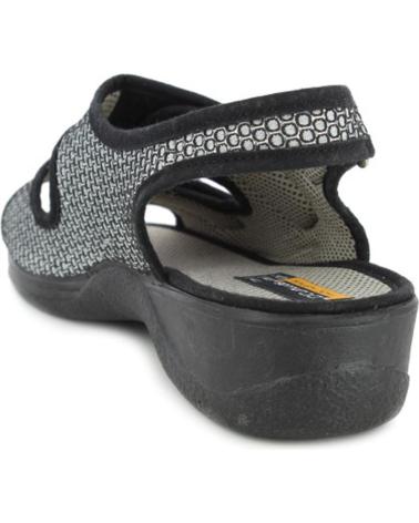 Sandalias D`CUTILLAS  de Mujer SANDALIAS DOCTOR CUTILLAS 21783 AUTOADHERENTE  NEGRO