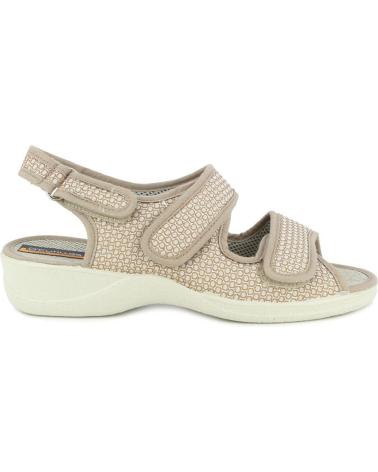 Sandalias D`CUTILLAS  de Mujer SANDALIAS DOCTOR CUTILLAS 21783 AUTOADHERENTE  TAUPE