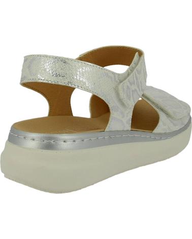 Sandalias D`CUTILLAS  de Mujer SANDALIA DOCTOR CUTILLAS 46010 ESTAMPADO SERPIENTE  BLANCO