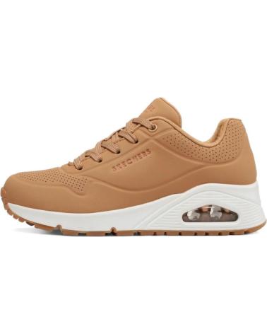 Sapatilhas SKECHERS  de Mulher SNEAKERS UNO-STAND ON AIR MUJER CUERO  MARRóN