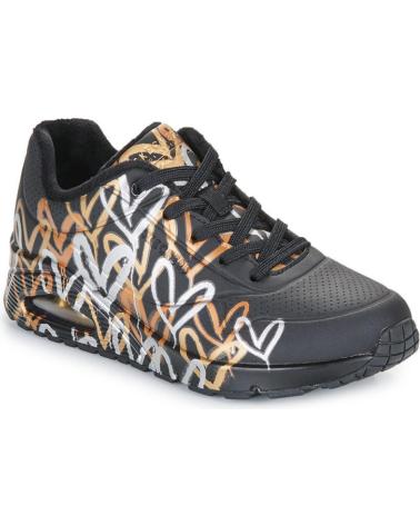 Zapatillas deporte SKECHERS  de Mujer SNEAKERS GOLD CROWN MUJER  NEGRO