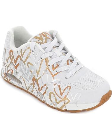 Sapatilhas SKECHERS  de Mulher SNEAKERS GOLD CROWN MUJER  BLANCO