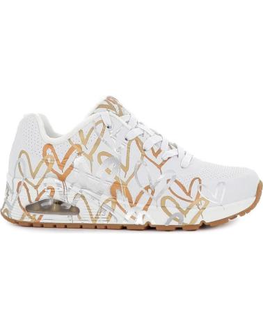 Sapatilhas SKECHERS  de Mulher SNEAKERS GOLD CROWN MUJER  BLANCO