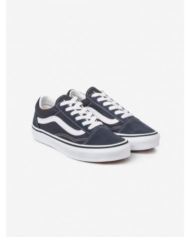 girl and boy Zapatillas deporte VANS OFF THE WALL VA4BUUOKY OLD SKOOL JUNIOR INDIA INK-TREU WHITE