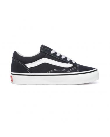 girl and boy Zapatillas deporte VANS OFF THE WALL VA4BUUOKY OLD SKOOL JUNIOR INDIA INK-TREU WHITE