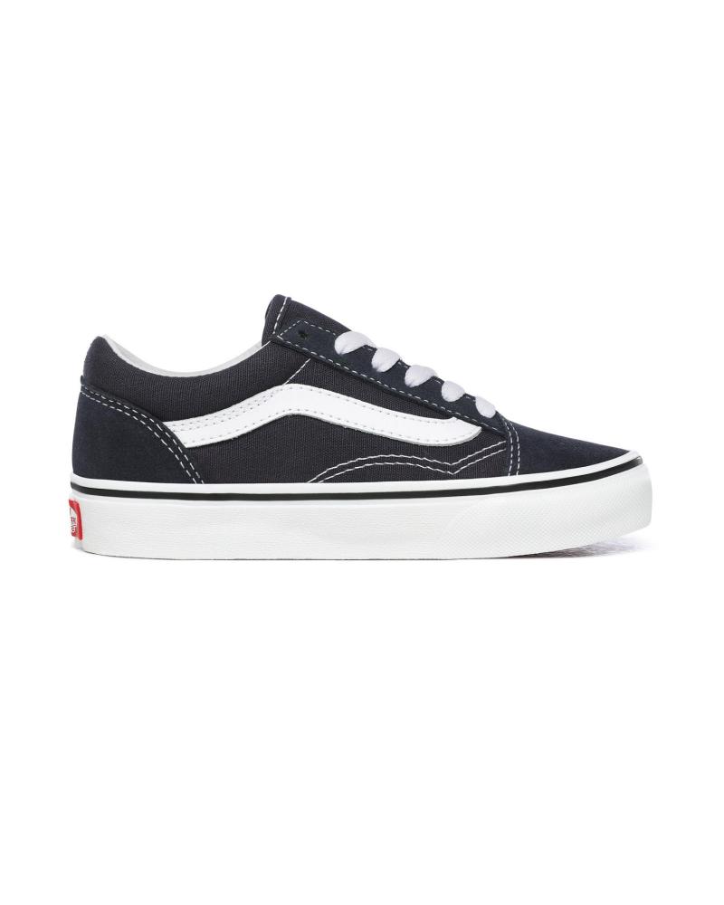 girl and boy Zapatillas deporte VANS OFF THE WALL VA4BUUOKY OLD SKOOL JUNIOR INDIA INK-TREU WHITE