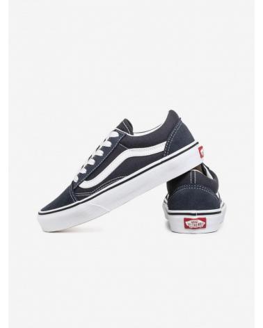girl and boy Zapatillas deporte VANS OFF THE WALL VA4BUUOKY OLD SKOOL JUNIOR INDIA INK-TREU WHITE