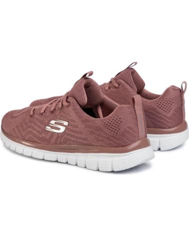 SKECHERS ZAPATILLA GRACEFUL GET CONNECTED 12615 MVE ROSA