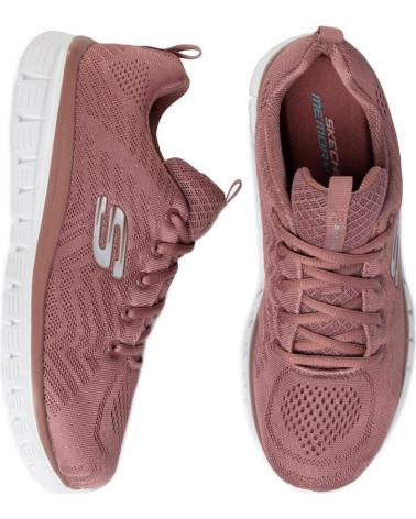 SKECHERS ZAPATILLA GRACEFUL GET CONNECTED 12615 MVE ROSA