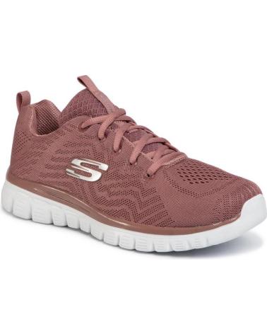 SKECHERS ZAPATILLA GRACEFUL GET CONNECTED 12615 MVE ROSA