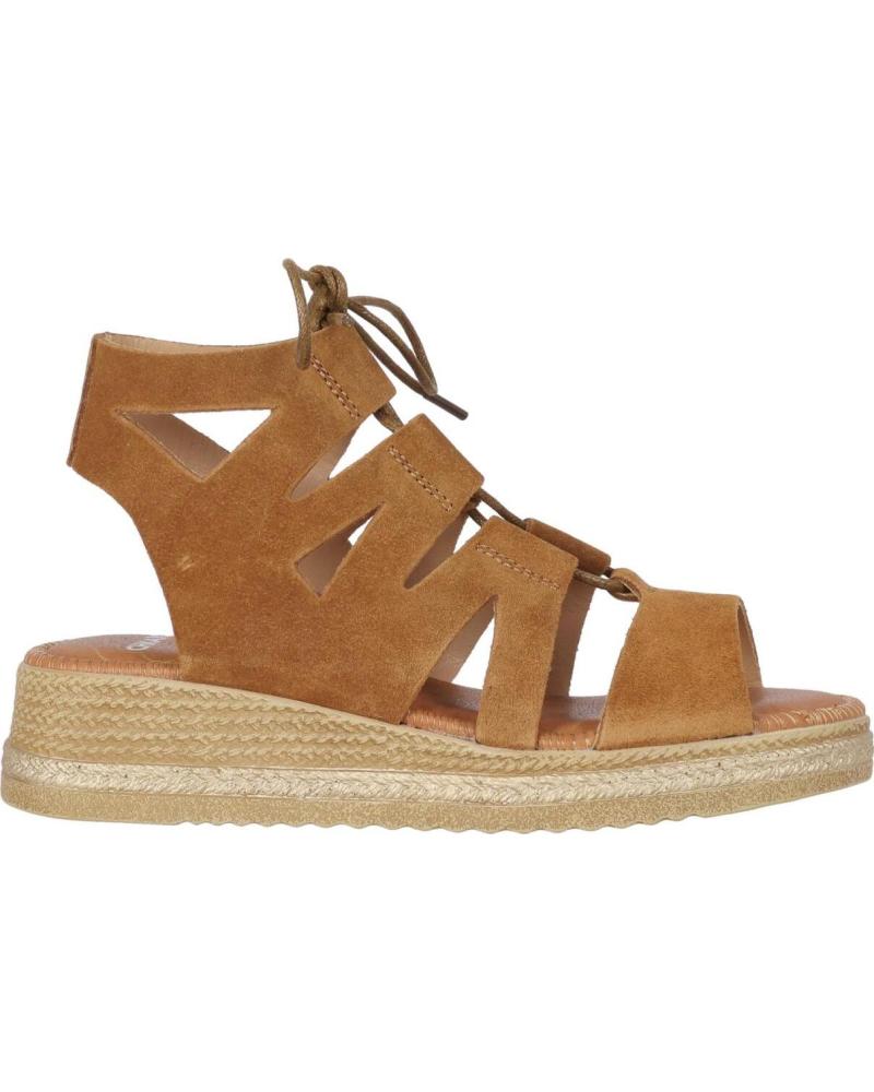 Sandalias CHIKA10  de Mujer NEW MUDEJAR 02  CUERO-TAN