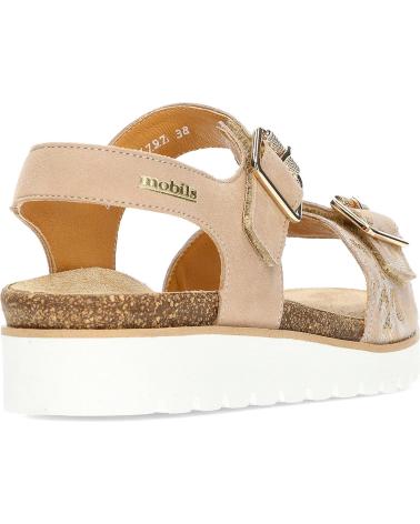 Sandalias MEPHISTO  de Mujer SANDALIAS TARINA PLANTILLA EXTRAIBLE  NUDE