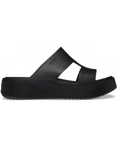 Sandalias CROCS  de Mujer GETAWAY PLATFORM H-STRAP 209409  NEGRO