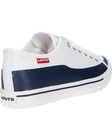 Sneaker für Damen und Mädchen und Junge LEVIS VORI0101T SQUARE 0122 WHT NAVY