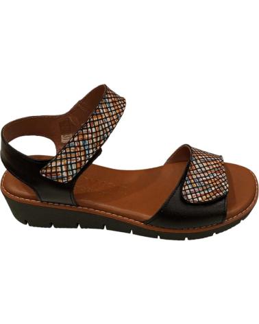 Woman Sandals MAWEN SANDALIA CUNA MUJER  NEGRO