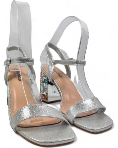 Woman Sandals TIMBOS SANDALIA TACON FIESTA MUJER PLATA 130152  PLATEADO
