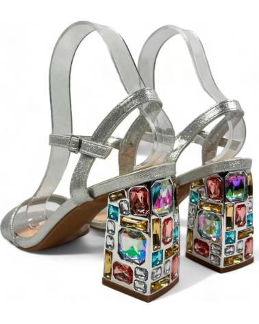 Woman Sandals TIMBOS SANDALIA TACON FIESTA MUJER PLATA 130152  PLATEADO