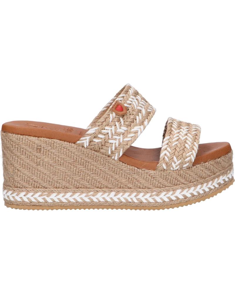 Sandalias OH MY SANDALS  de Mujer 5078-TRE1CO  TRENZA BLANCO COMBI