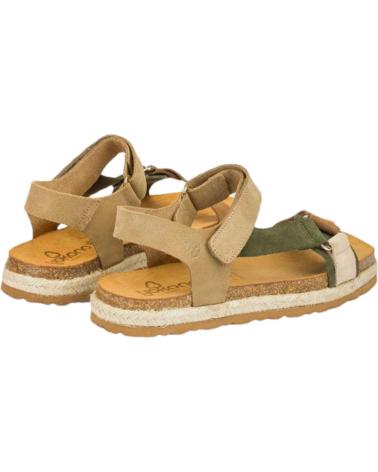 Woman Sandals YOKONO COS-256 SERRAJE MULTICOLOR MUSGO  KAKI