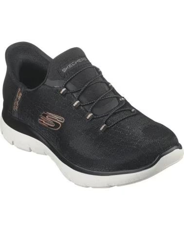 SKECHERS ZAPATILLAS MUJER MODELO SUMMITS-CLASSY NIGHT SLIP-INS COLOR BKGD