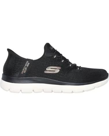 SKECHERS ZAPATILLAS MUJER MODELO SUMMITS-CLASSY NIGHT SLIP-INS COLOR BKGD