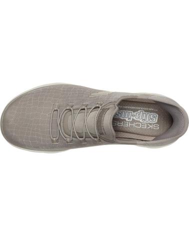 SKECHERS ZAPATILLAS DE RUNNING EN PARA MUJER BEIGE