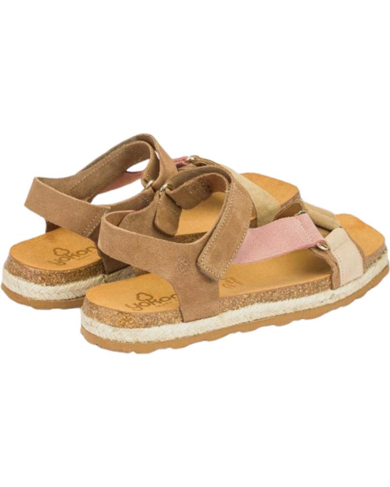 Yokono best sale sandalen cognac