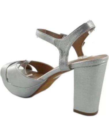 Woman Sandals TIMBOS SANDALIA TACON FIESTA MUJER PLATA 130186  PLATEADO