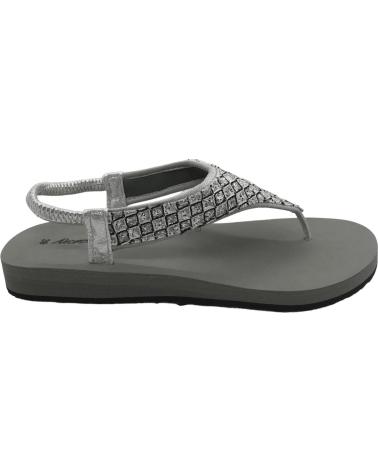 Woman Flip flops NICOBOCO CHANCLA AGUA MUJER BALI  PLATA