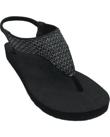 Woman Flip flops NICOBOCO CHANCLA AGUA MUJER BALI N  NEGRO
