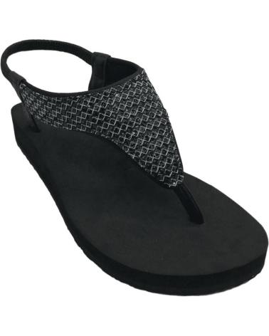 Woman Flip flops NICOBOCO CHANCLA AGUA MUJER BALI N  NEGRO