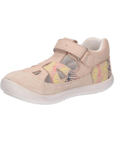 Sapatos KICKERS  de Menina e Menino 692387-10 KIKI  33 BLANC COQUILLAG